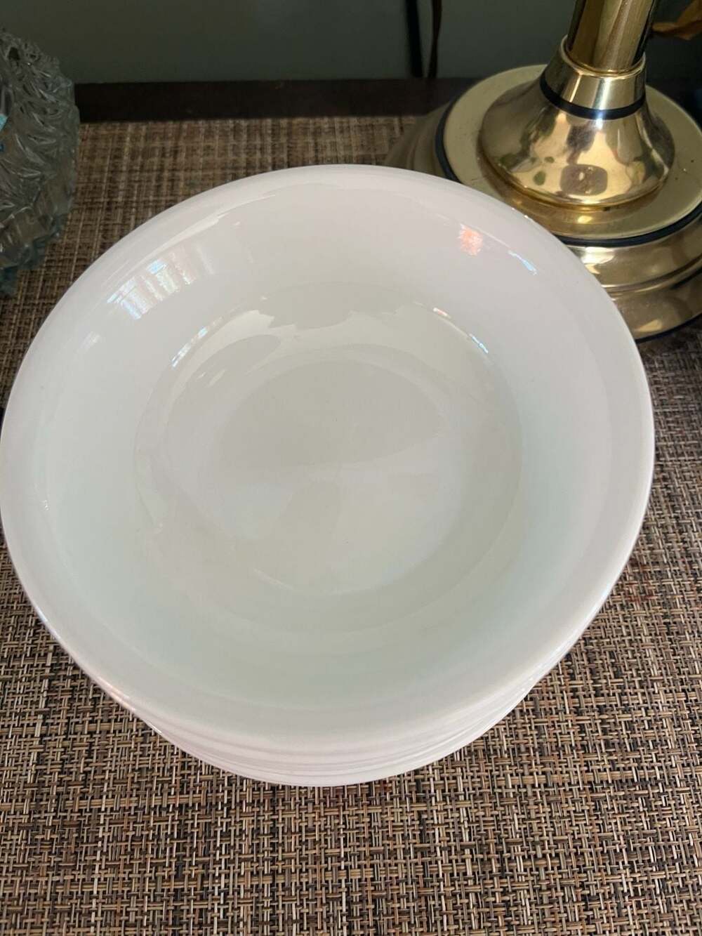 Corelle Winter Frost White 5.5 Inch Dessert Bowls Set of 10